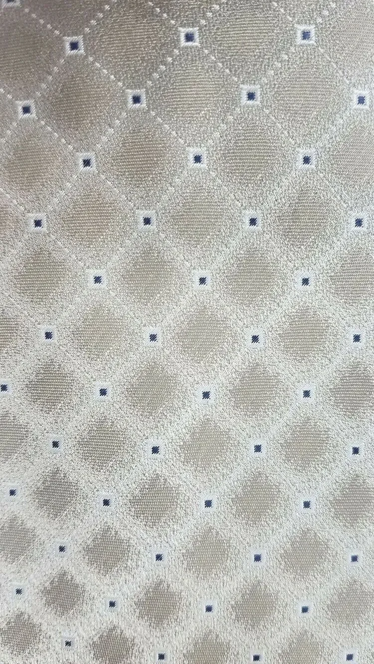 CROFT & BARROW Handmade Silk Tie Men's Geometry Beige 58